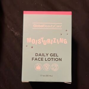 Moisturizing Daily Gel Face Lotion - Mint and Pink